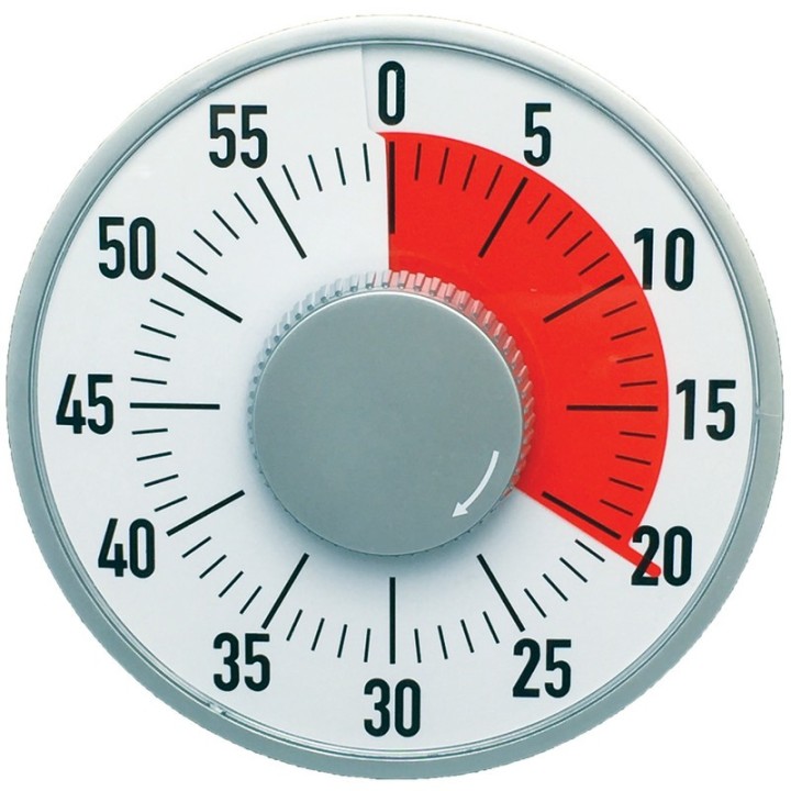 Ashley Productions® Big Time To Go 6" Timer