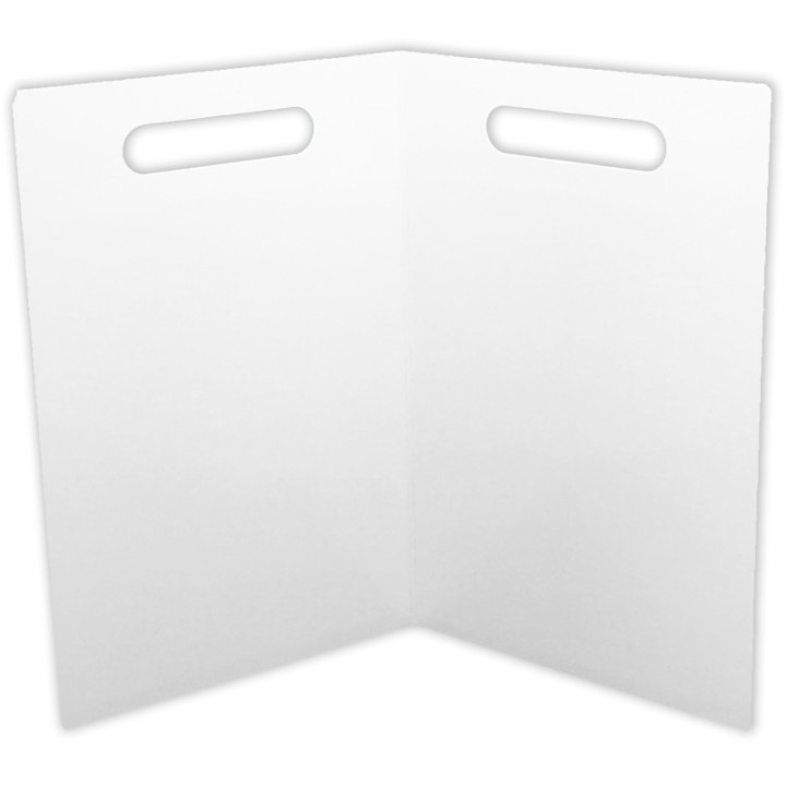 Ashley Productions® Folding Magnetic Center, White
