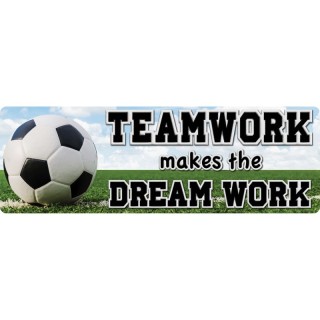 Ashley Productions® The Original Fun Mat™, Mat Runner, 15.5" x 47", Soccer Teamwork