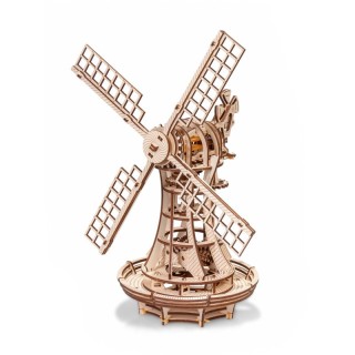 EWA Eco-Wood-Art Windmill 3D Wooden STEM Construction Kit