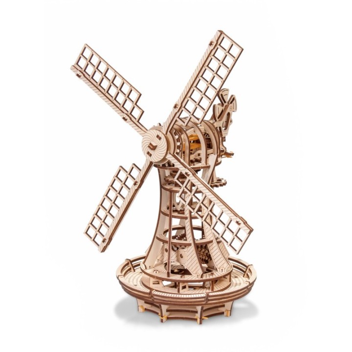 EWA Eco-Wood-Art Windmill 3D Wooden STEM Construction Kit