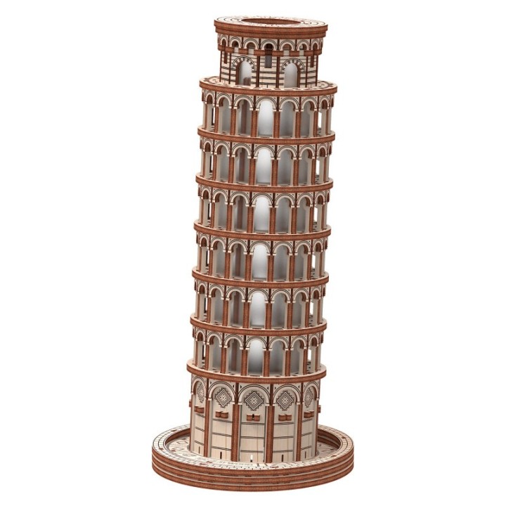 Mr.PLAYWOOD Leaning Tower of Pisa 3D Wooden STEM Model