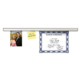 Grip-a-Strip® Display Rail, 2 Feet, Satin, Personal Size