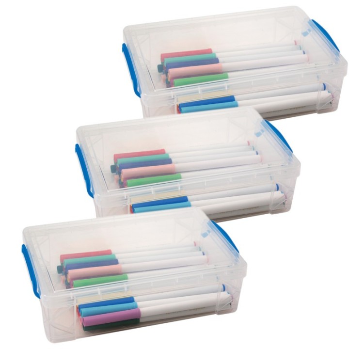 Super Stacker® Large Pencil Box, Pack of 3