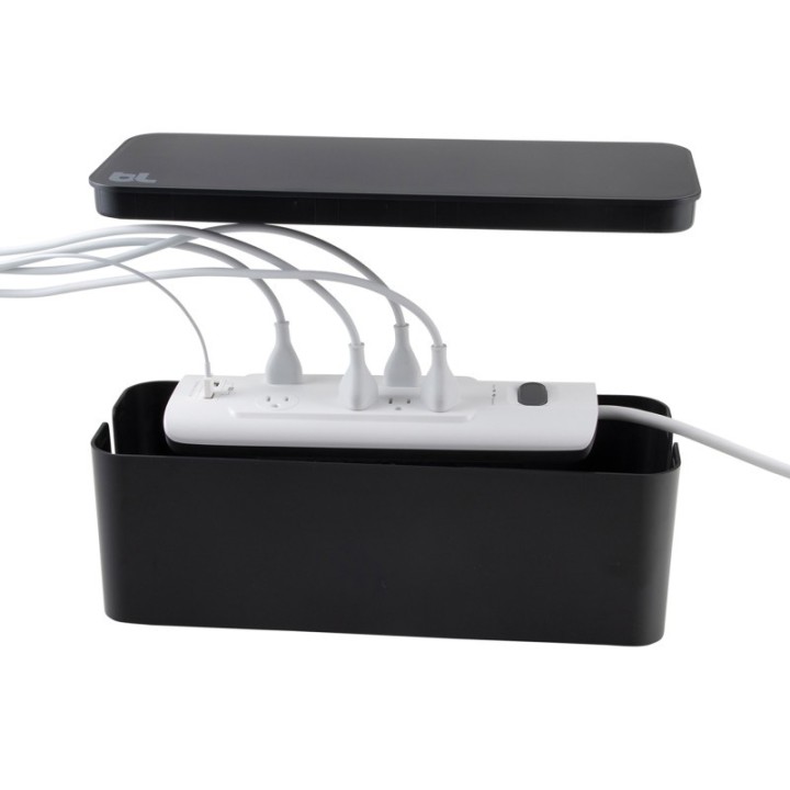 Bluelounge® Cablebox Cord Management Box, Black