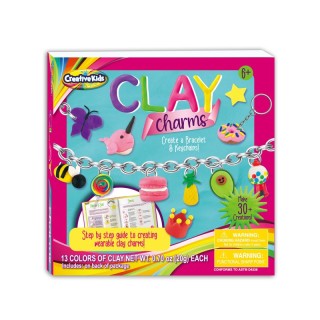 Creative Kids™ Clay Charms - Sculpt Over 30 Various Clay Charms
