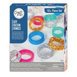 Craft It Up DIY Resin Rings Kit