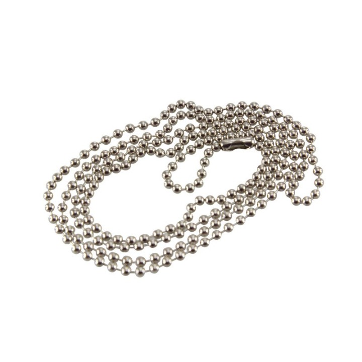 SICURIX Metal Chain Lanyard, 36", Pack of 25