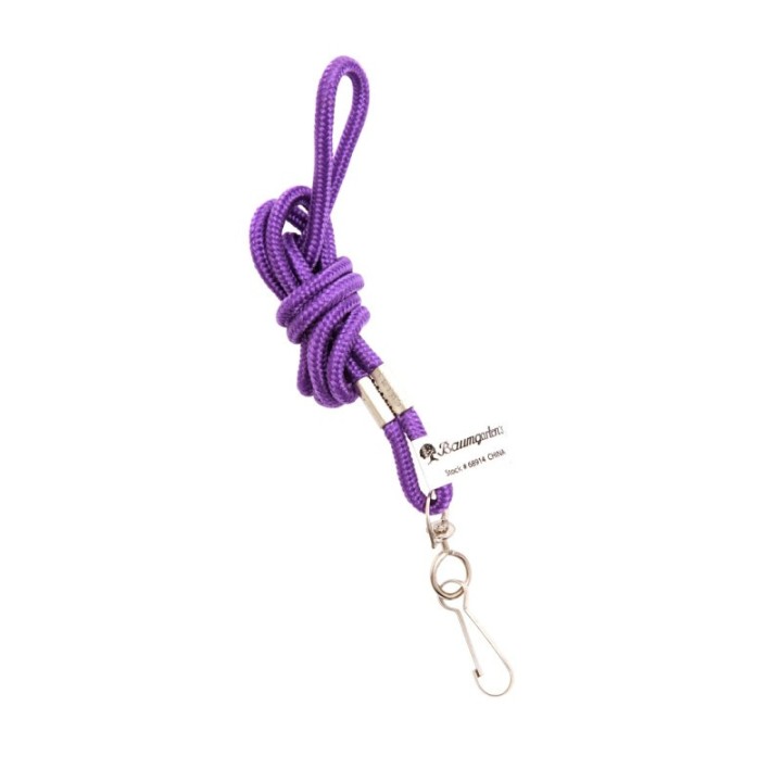 SICURIX Standard Lanyard Hook Rope Style, Purple
