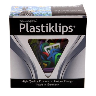 Plastiklips Paper Clips, Large Size, Assorted Colors, Pack of 200