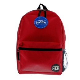 BAZIC Products® Basic Backpack 16" Burgundy