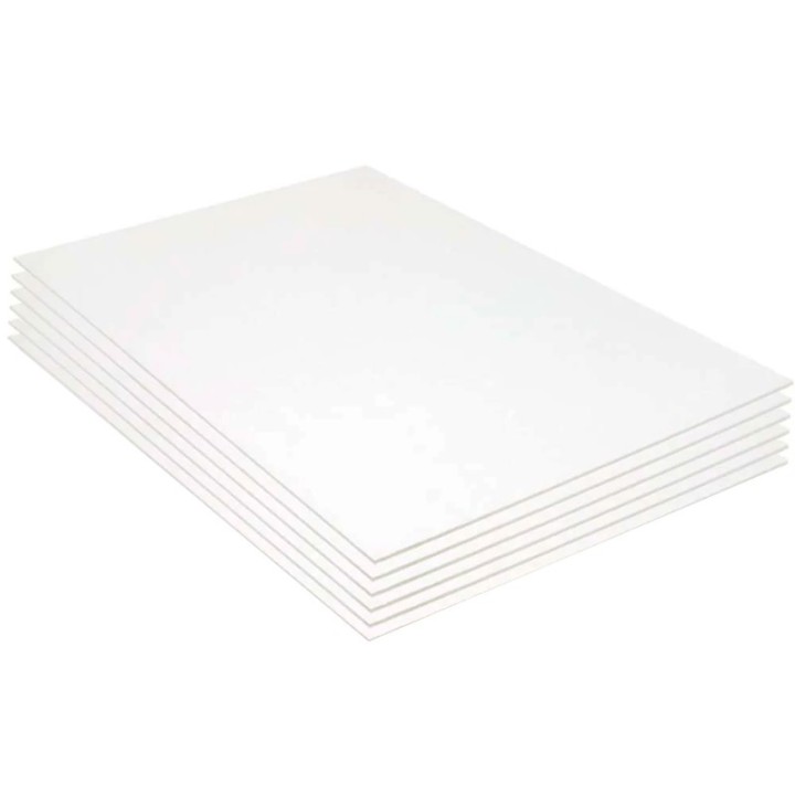 BAZIC Products® Foam Board, White, 20" x 30", Pack of 6