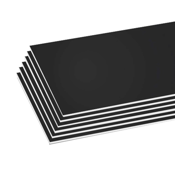 BAZIC Products® Foam Board, Black, 20" x 30", Pack of 6