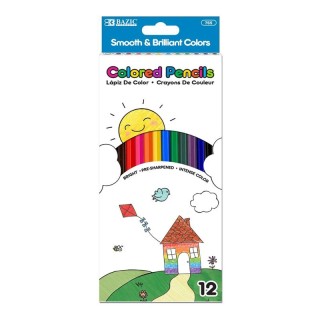 BAZIC Products® Colored Pencils, Pack of 12