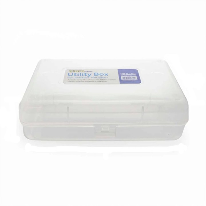 BAZIC Products® Clear Multipurpose Utility Box