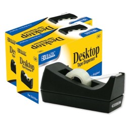 BAZIC Products® Desktop Tape Dispenser, Pack of 12