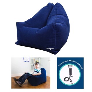 Bouncyband® Comfy Cozy Peapod Inflatable Chair for Kids