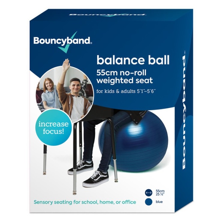 Bouncyband® Balance Ball, 55cm, Blue