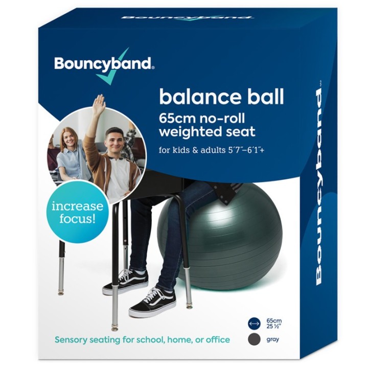 Bouncyband® Balance Ball, 65cm, Dark Gray
