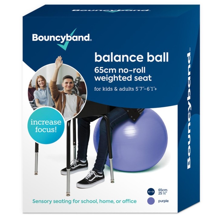 Bouncyband® Balance Ball, 65cm, Purple