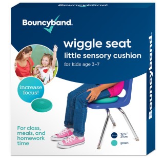 Bouncyband® Little Wiggle Seat Sensory Cushion, Mint