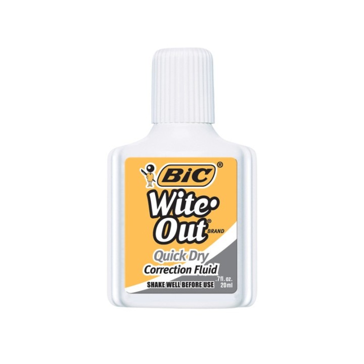 BIC® Wite-Out® Quick Dry Correction Fluid