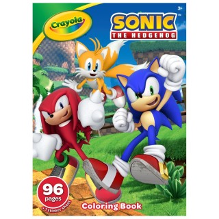 Crayola® Sonic the Hedgehog Coloring Book, 96 Coloring Pages