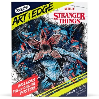 Crayola® Art with Edge Stranger Things Coloring Book, 28 Coloring Pages