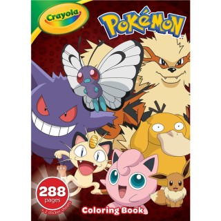 Crayola® Pokémon Coloring Book, 288 Coloring Pages
