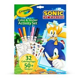Crayola® Color & Sticker Activity Set, Sonic