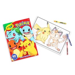 Crayola® Coloring Book, Pokemon, 96 Pages
