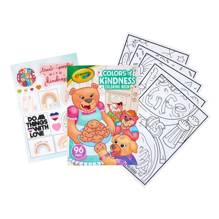 Crayola® Colors of Kindness Coloring Book, 96 Pages