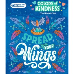 Crayola® Colors of Kindness Adult Coloring Book