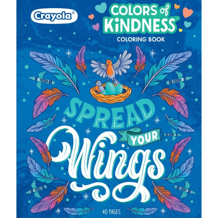 Crayola® Colors of Kindness Adult Coloring Book