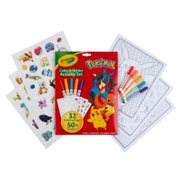 Crayola® Color & Sticker Activity Set, Pokemon