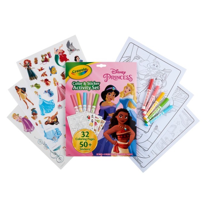 Crayola® Color & Sticker Activity Set, Princess