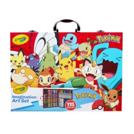 Crayola® Imagination Art Set, Pokémon™, 115 Pieces