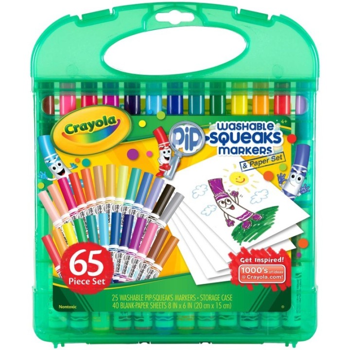 Crayola® Pip-Squeaks® Washable Markers & Paper Set