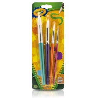 Crayola® Round Brush Set, 4 Count