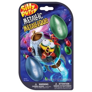 Crayola® Silly Putty Metallic Eggs, Assorted, 2-Pack