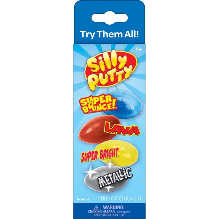 Crayola® Silly Putty Variety Pack, 4-Pack