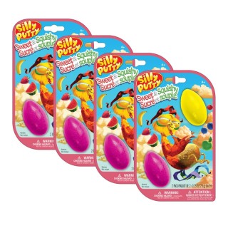 Crayola® Silly Putty Sweet & Squishy Eggs, 2 Per Pack, 4 Packs