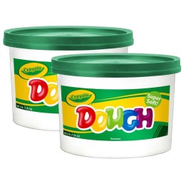 Crayola® Dough, 3lb Resealable Bucket, Green, Pack of 2