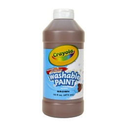 Crayola® Washable Paint, Brown, 16 oz.