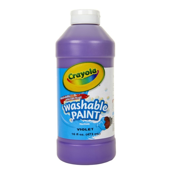 Crayola® Washable Paint, Violet, 16 oz.