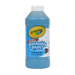 Crayola® Washable Paint, Turquoise, 16 oz.