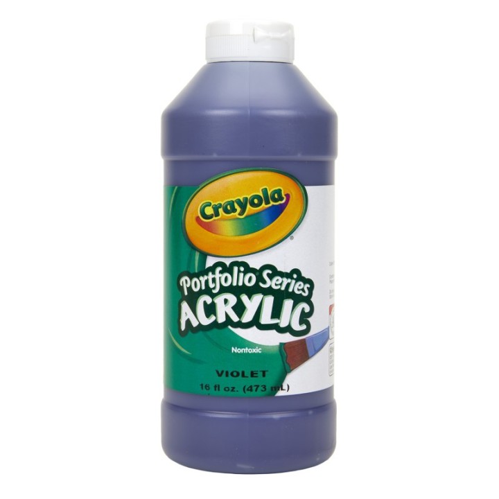 Crayola® Portfolio Series Acrylic Paint, 16 oz., Violet