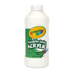 Crayola® Portfolio Series Acrylic Paint, 16 oz., White