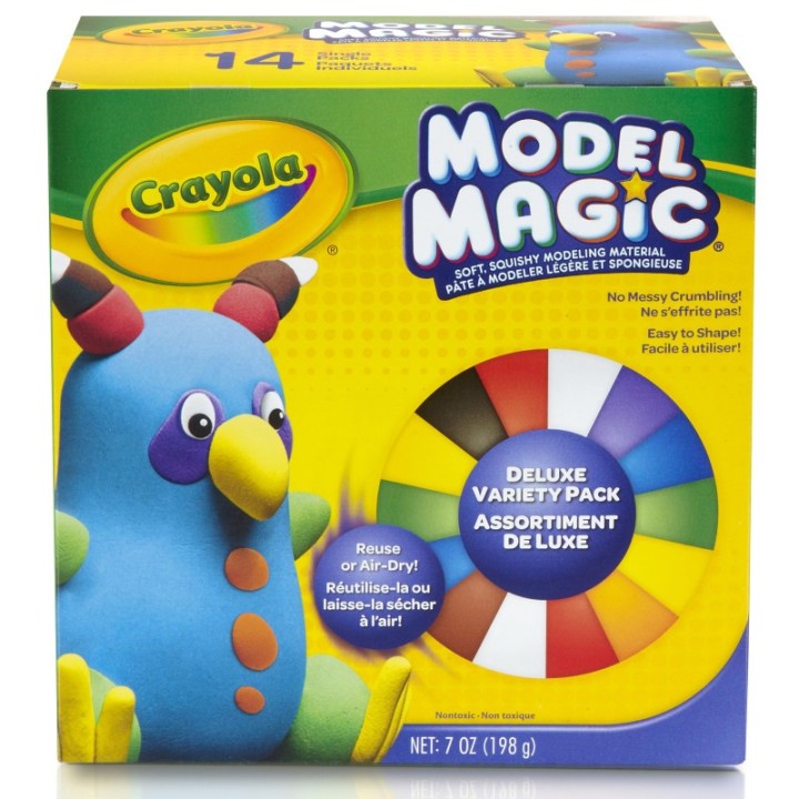 Crayola® Model Magic Variety Pack, 9 Colors, 0.5-oz., 14 Count