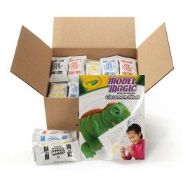 Crayola® Model Magic® Modeling Material Primary Colors Classpack®, Assorted Colors, 1 oz, Pack of 75